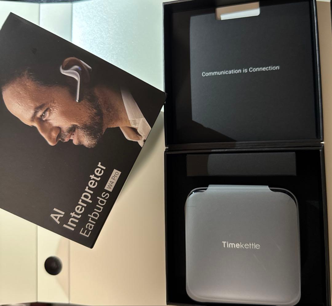 【未使用】Timekettle W4 Pro AI翻訳イヤホン