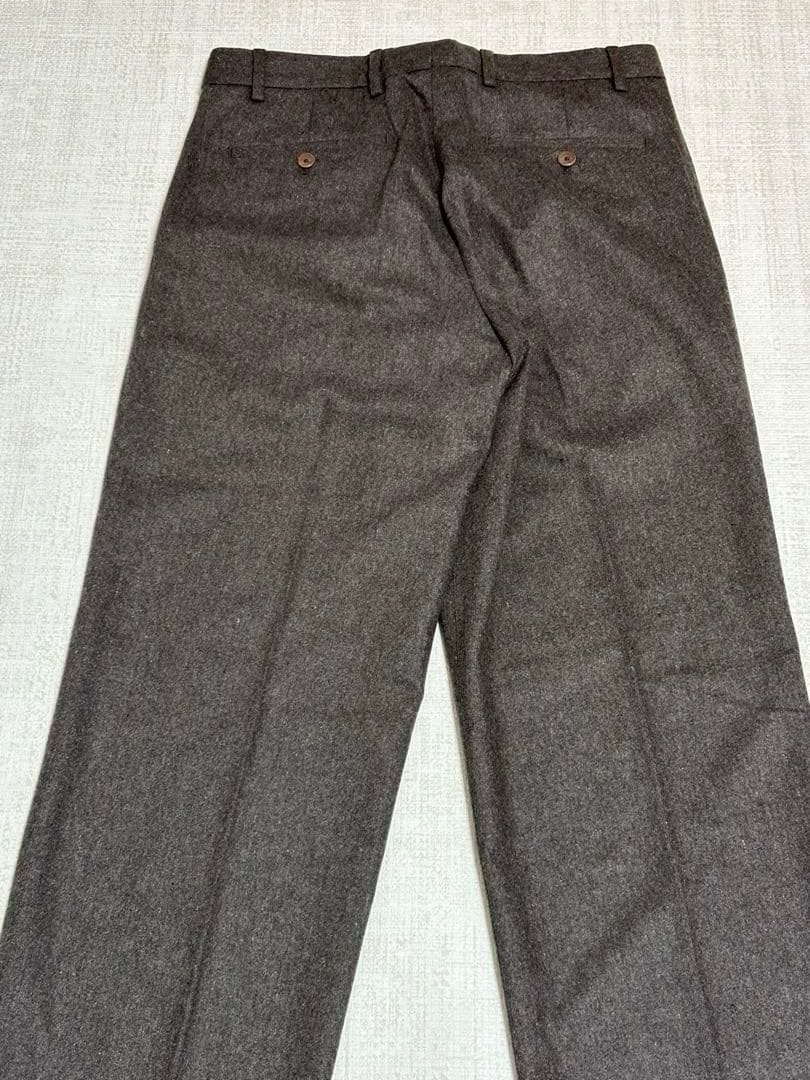 【Ky様新品未使用】ベルナールザンス ウールフランネル スラックス