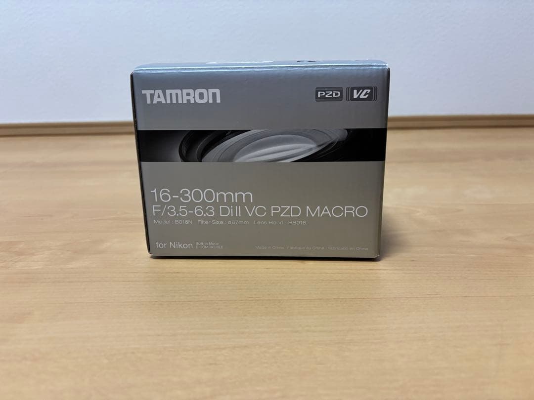 TAMRON 16-300mm F/3.5-6.3 ニコンFマウント