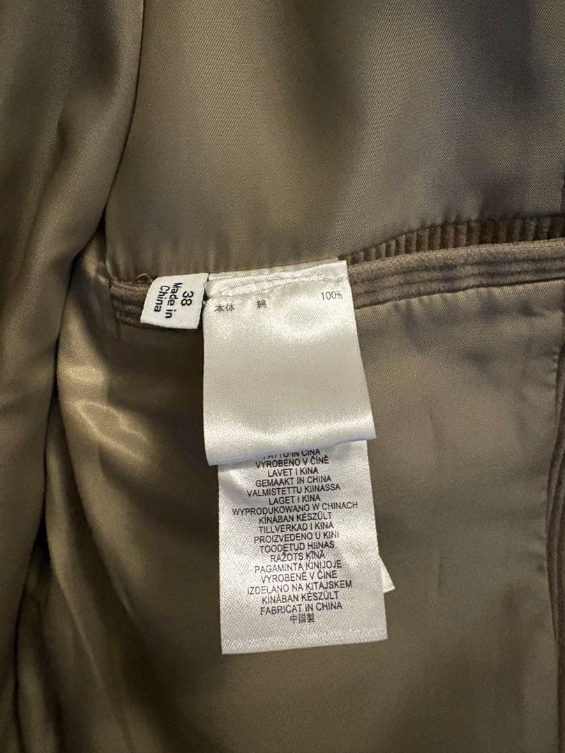 【新品タグ付き】WAX london コーデュロイジャケット ブラウン