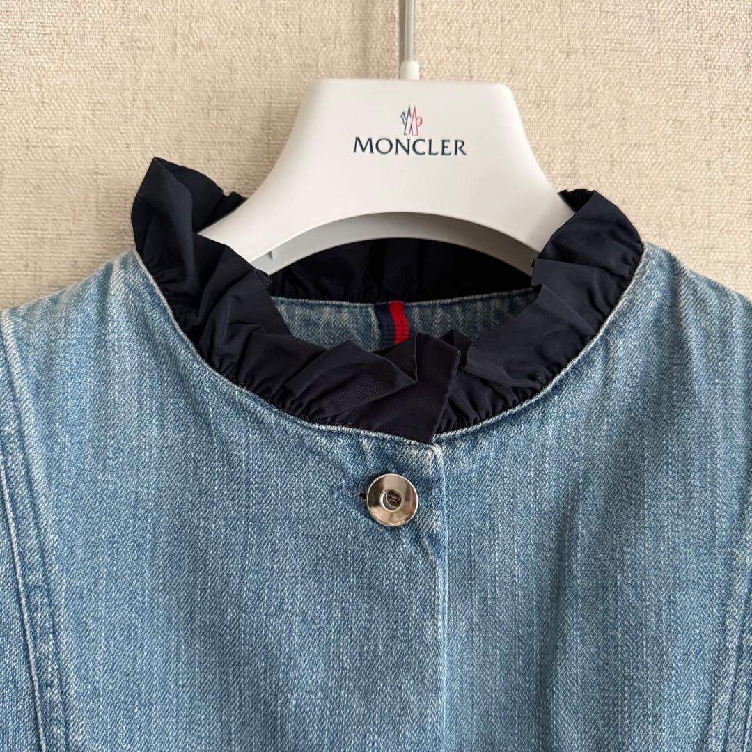 〈クリーニング済み〉モンクレール DIOXYDE デニムジャケット サイズ1