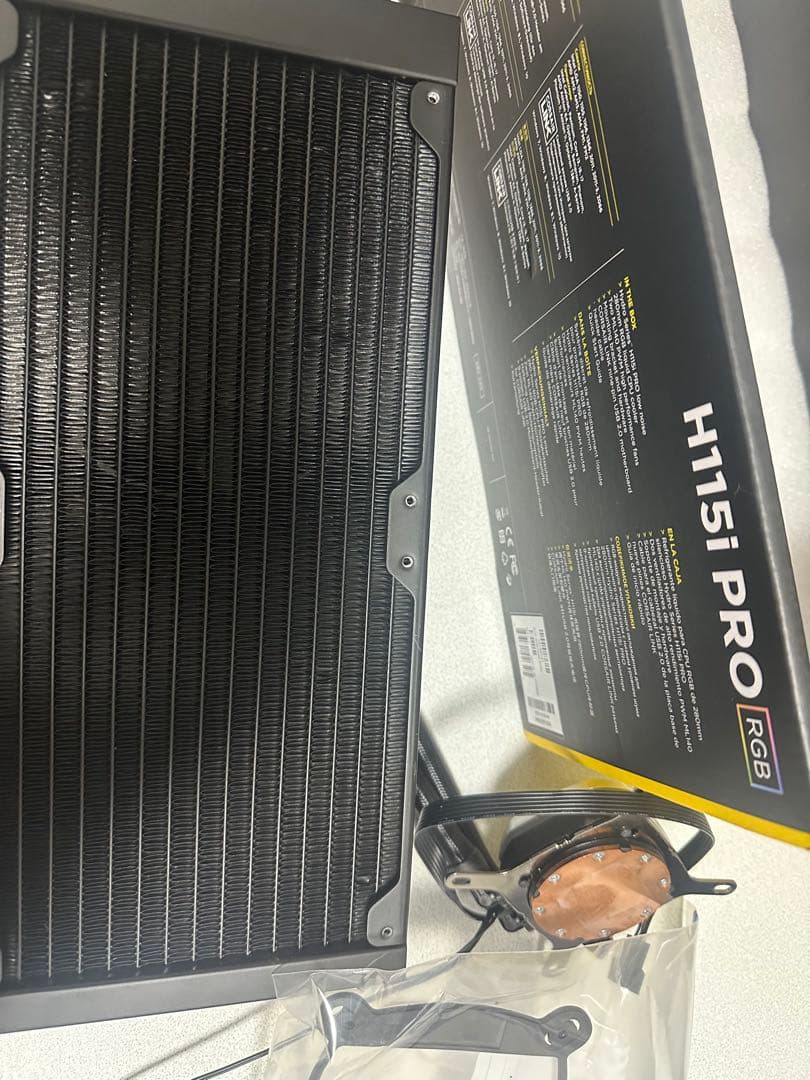 PC用ファン・クーラー CORSAIR iCUE H115i RGB PRO