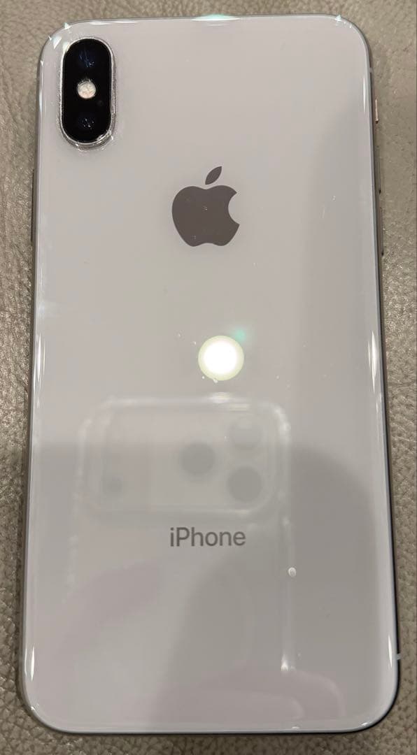 美品 iPhone X バッテリー74%