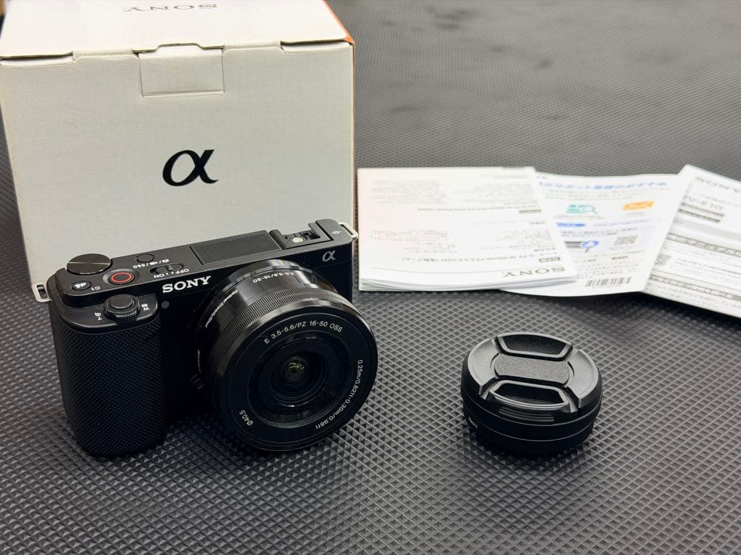 Sony ZV-E10 ミラーレスカメラ 16-50mmレンズ付き
