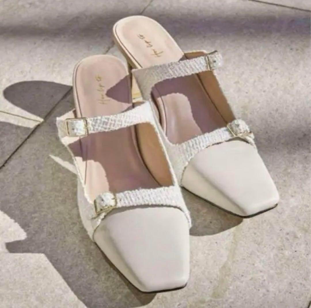 Herlipto Mademoiselle Mulesミュール 36