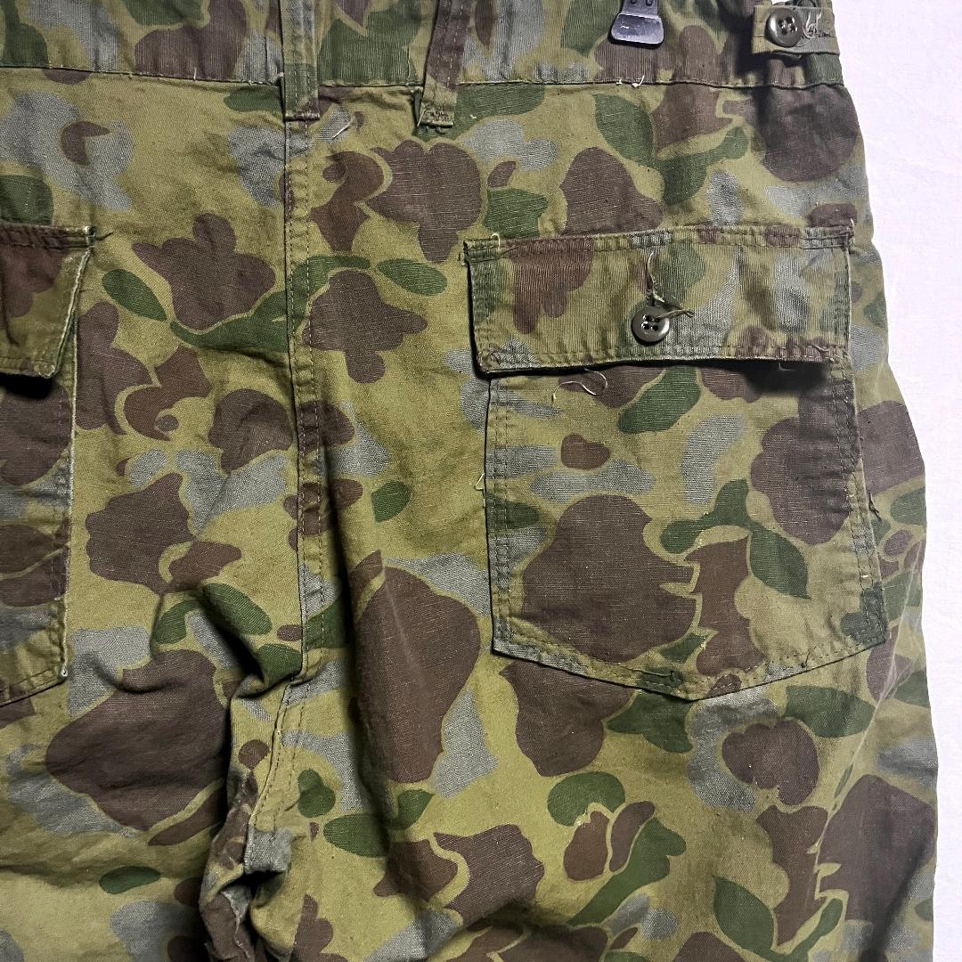 60-70’s ベトナム戦争期 ベオガム迷彩 ベイカーパンツ ダックハンターカモ