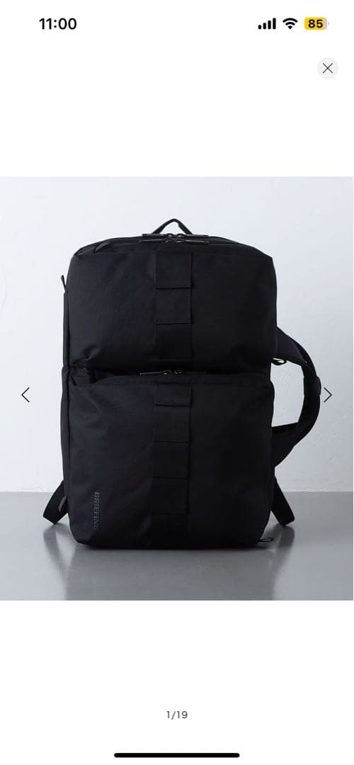 ＜BRIEFING＞ SW 2WAY PACK 16 WR/2WAYバック