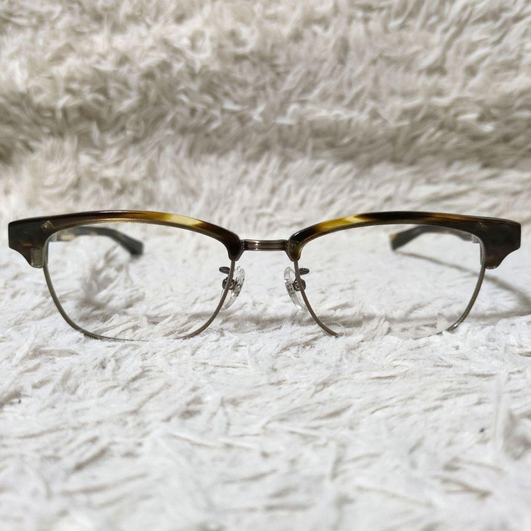 美品 付属品完備 999.9 M-15 サーモント ブロウ サングラス