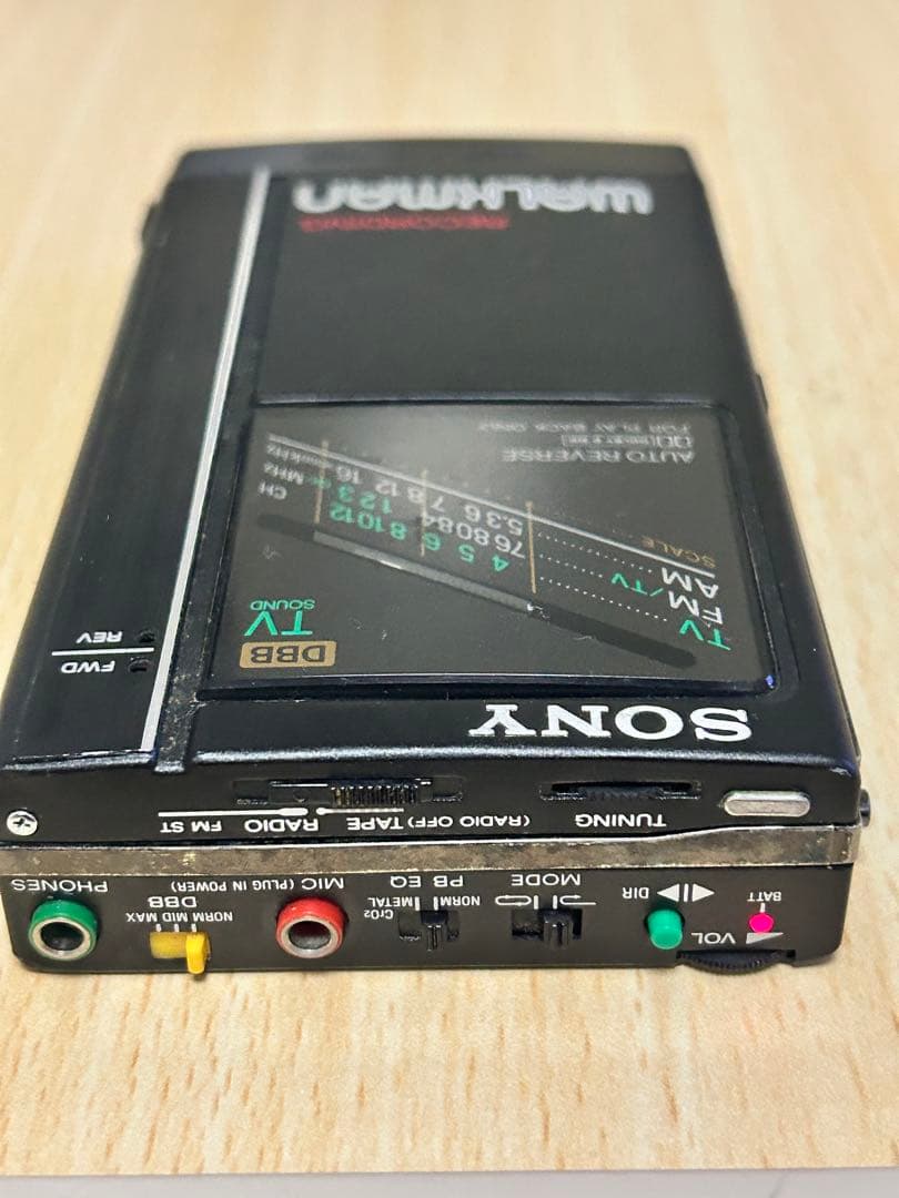 SONY レコーディングウォークマン　wm-f404 ソニー