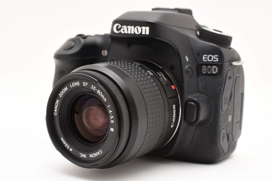 Canon EOS 80D標準レンズセット/Canon EF 35-80mm