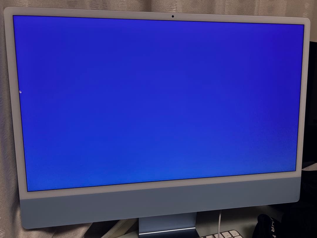 【美品】Apple iMac 24インチ ブルー M1 8コアCPU