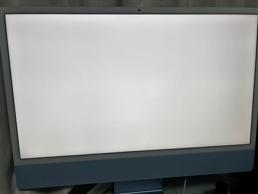 【美品】Apple iMac 24インチ ブルー M1 8コアCPU
