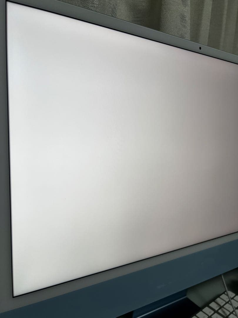 【美品】Apple iMac 24インチ ブルー M1 8コアCPU