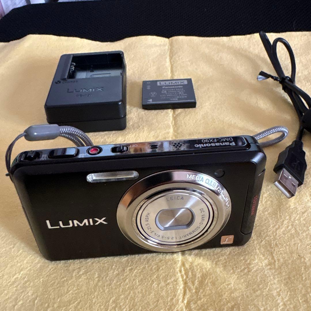 LUMIX DMC-FX90本体 充電器付き