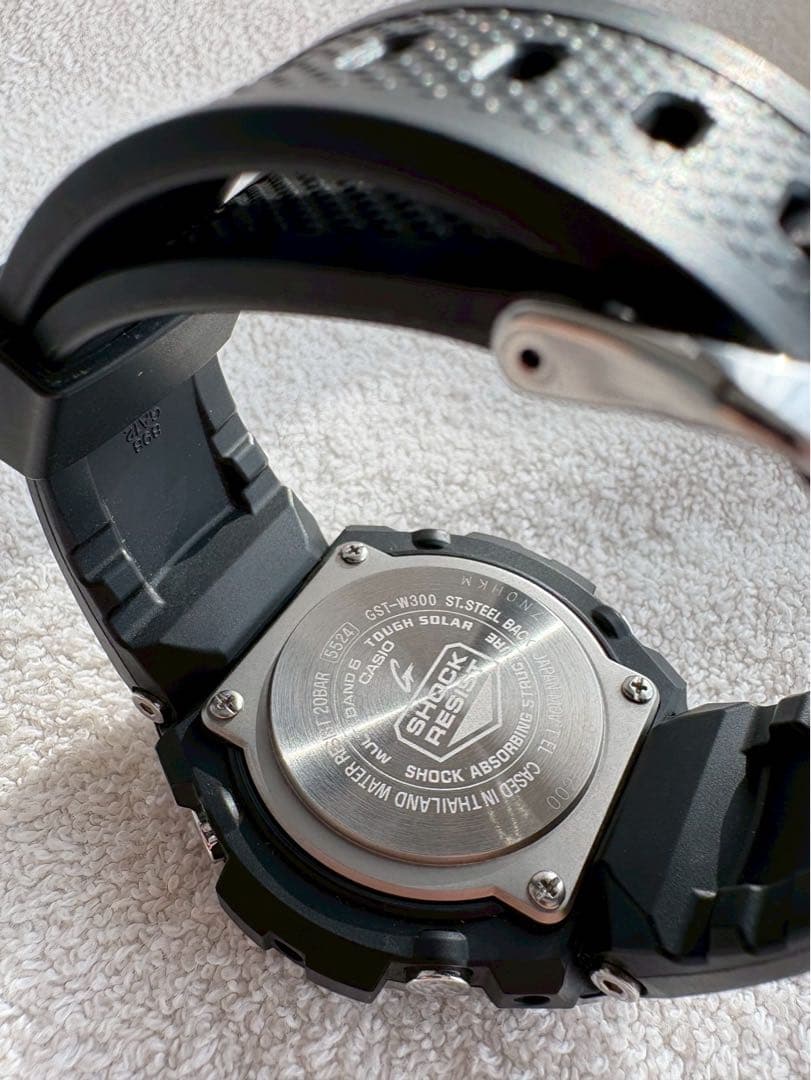 CASIO G-SHOCK G-STEEL GST-W300 ソーラー 腕時計