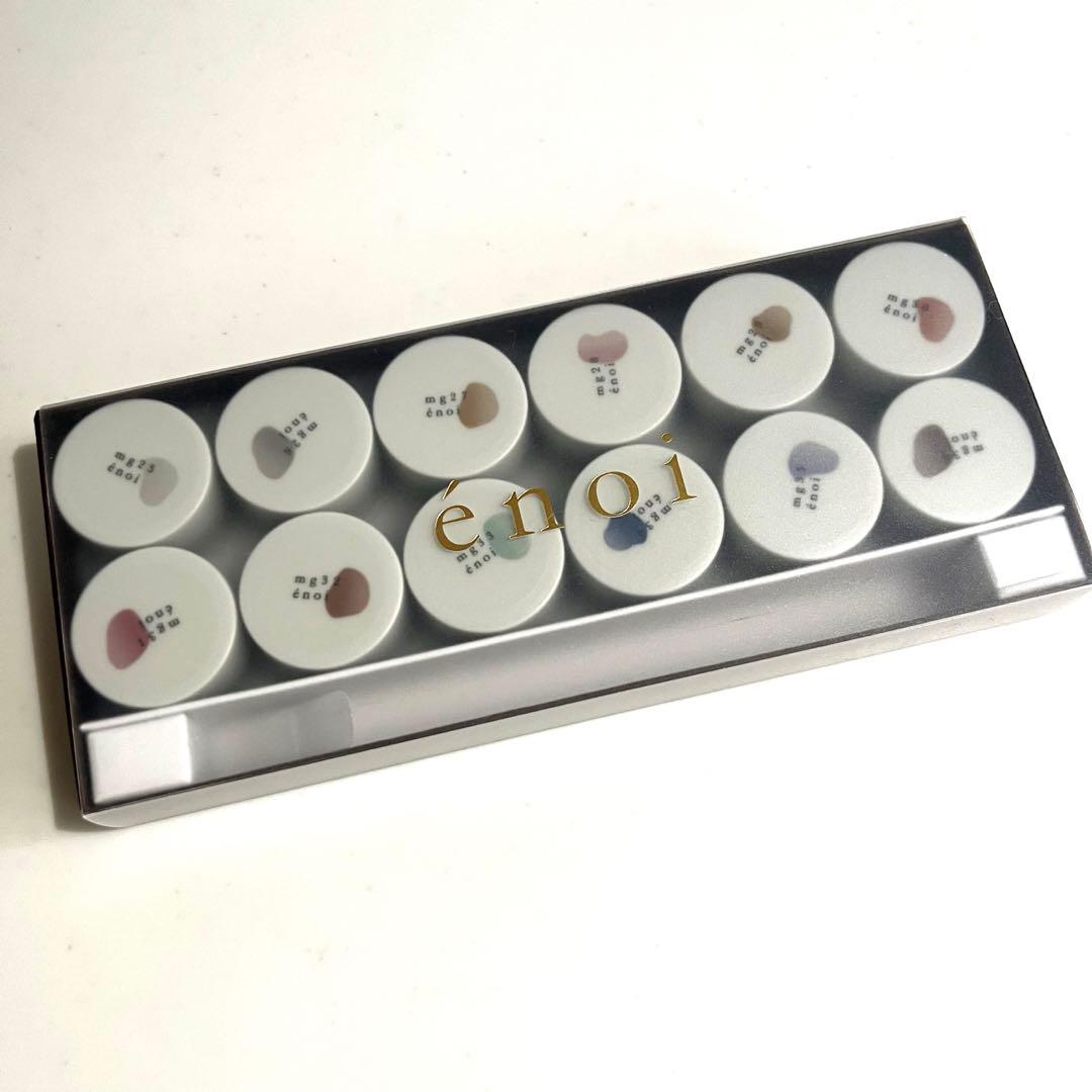 énoi ジェルネイル 12個セット ぷるまぐ mg25～mg36