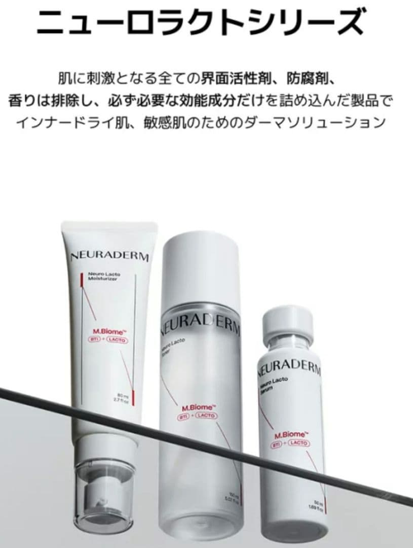 激安　新品　韓国　ニューラダム　ニューロラクトトナー　セラム　モイスチャライザー