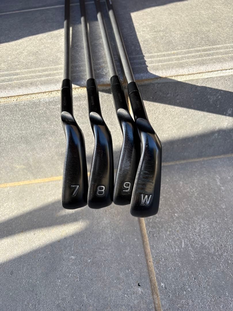 ピン　PING G710アイアン　カーボンシャフト 純正シャフトZEROS7付き