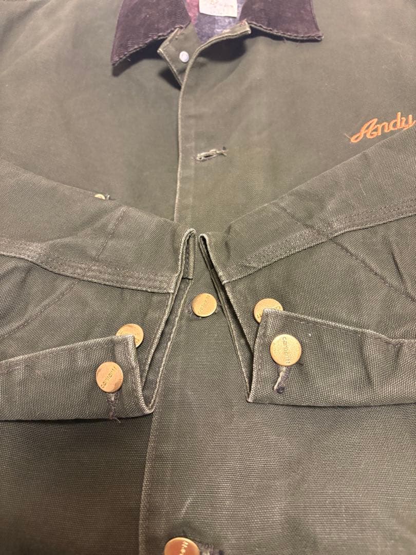 carhartt チョアコート　オリーブ　Ｌ〜XL