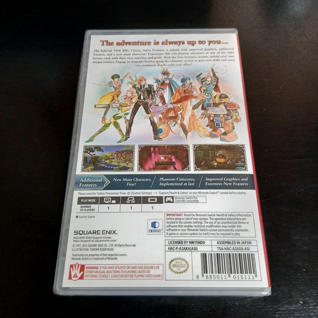 MMさん専用【新品】Switch サガフロンティア リマスター 海外版