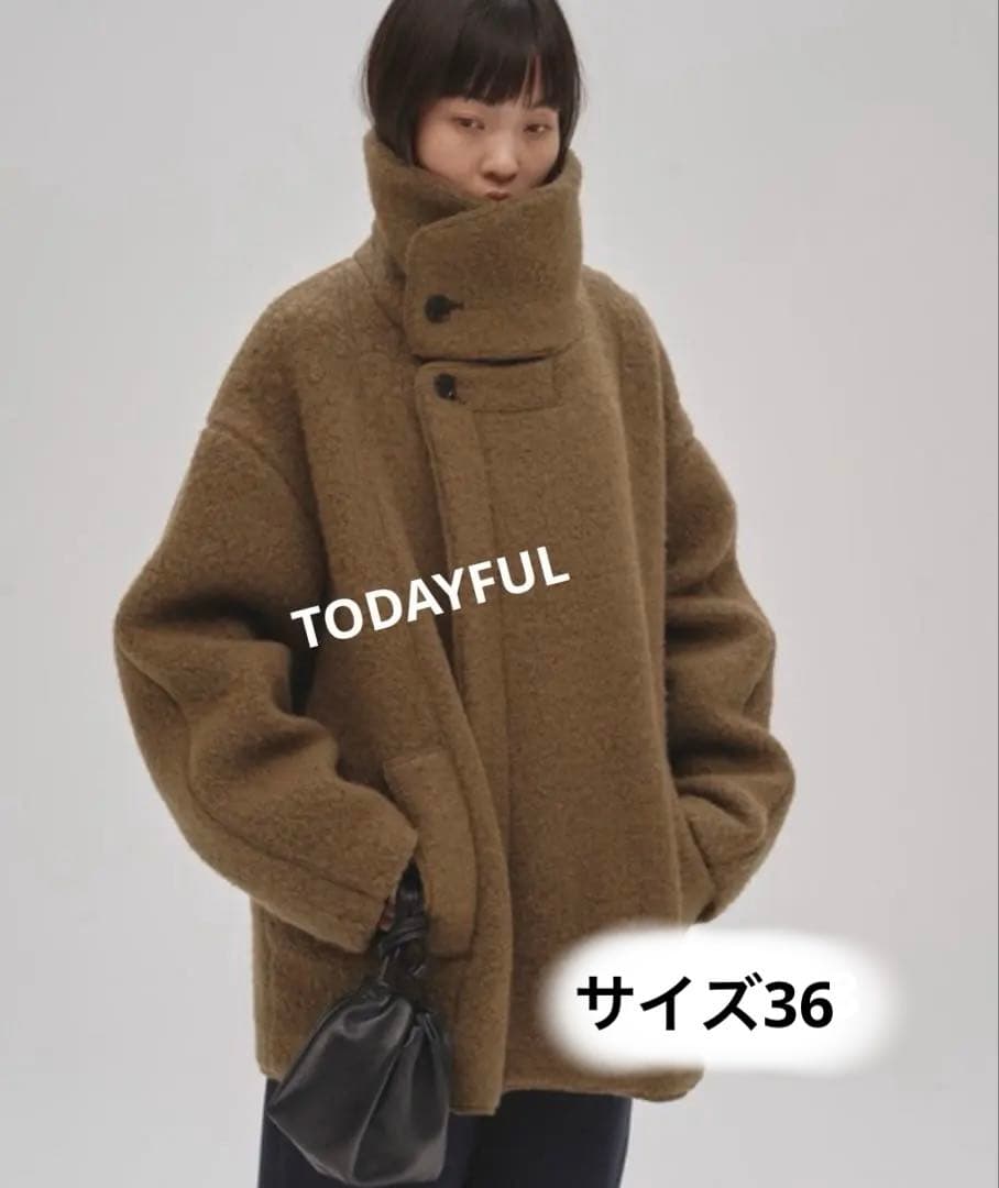 TODAYFUL スタンドカラー　ブークレジャケット