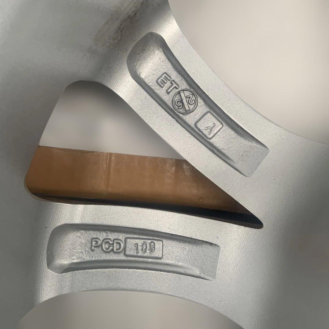 MAK 17インチ シルバー ホイール 5スポーク