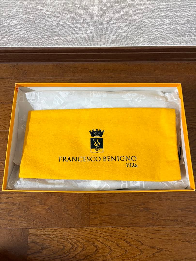 フランチェスコべニーニョ　ストレートチップ　ダークブラウン