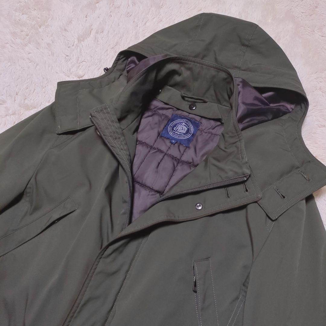 極美品！J.PRESS　ロングモッズコート　LLサイズ　ライナー付き　カーキ