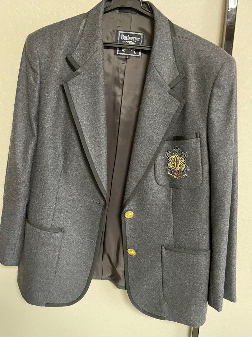 美品！Burberrys グレー テーラードジャケット