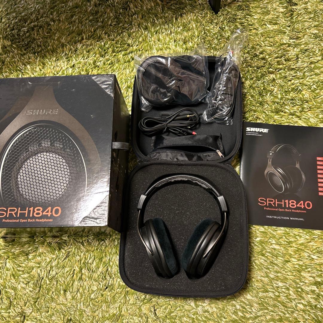 SHURE SRH1840 ヘッドホン　中古品