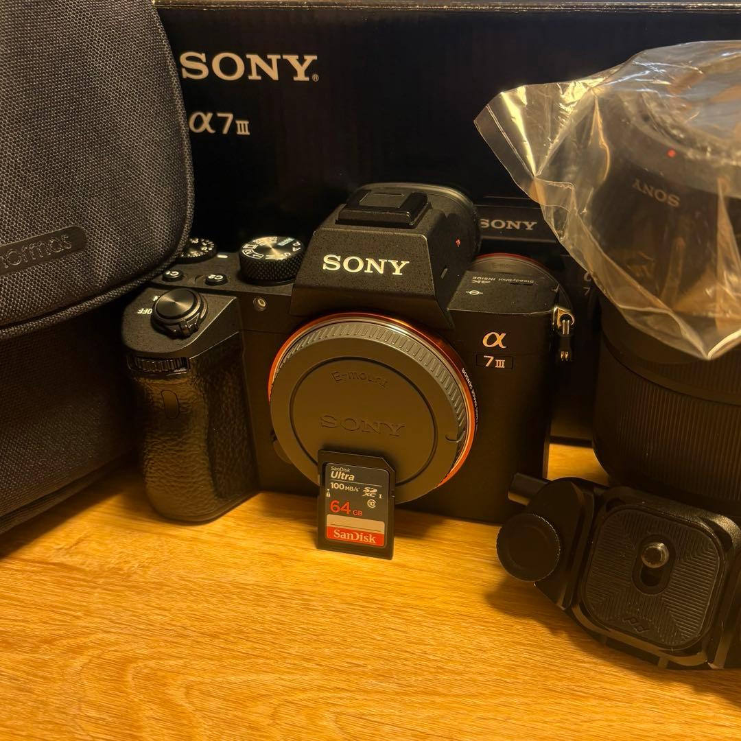 sony α7iii 標準ズームレンズキット おまけ付き