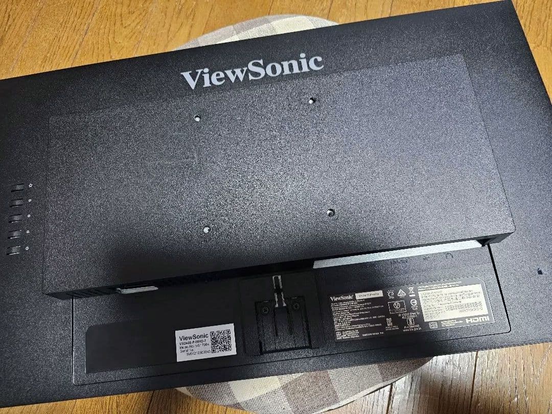 viewsonic vx2405 fhd 144hz モニター