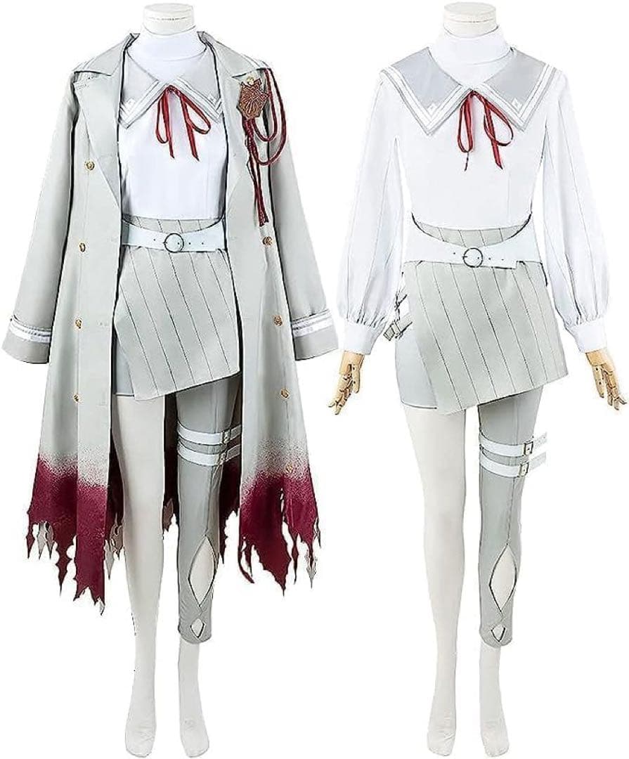 弦月藤士郎　コスプレ衣装　白セーラー