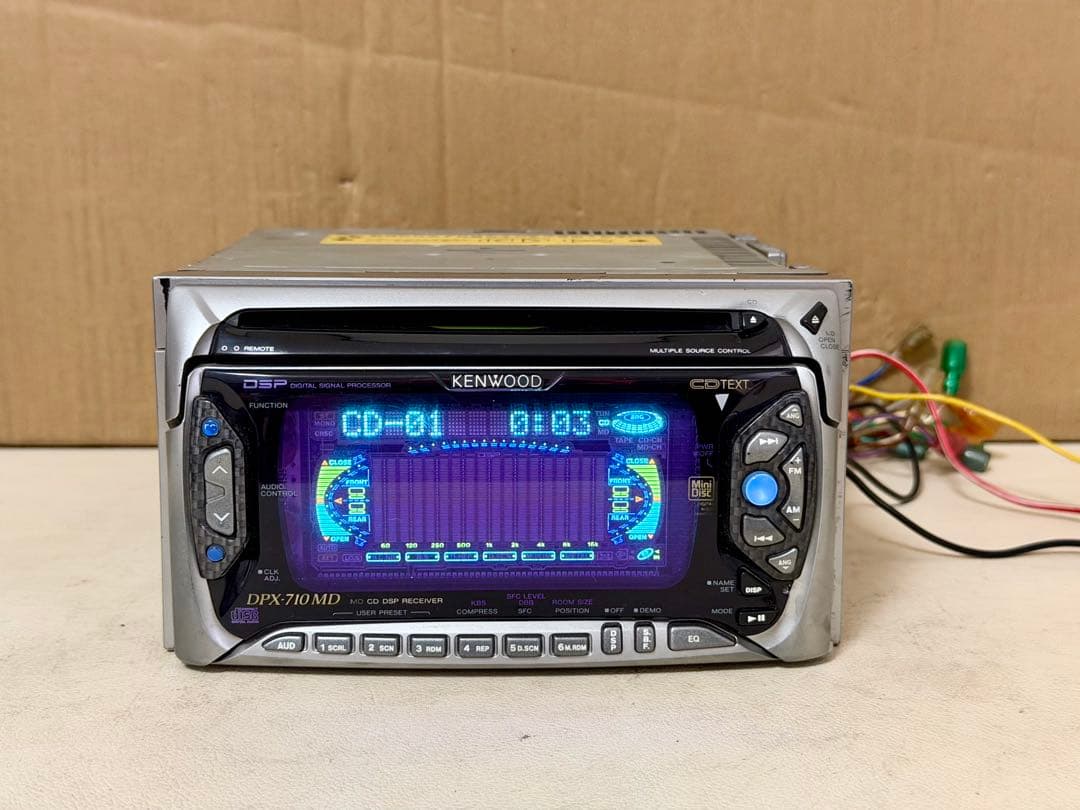 カーオーディオ KENWOOD DPX-710MD CD