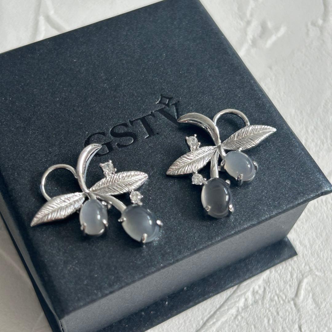 と*も様 底値❣️さくらんぼデザイン♪パラジウムシルバー950チャーム