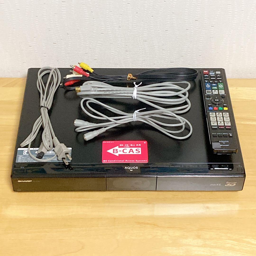 【美品】SHARP AQUOS ブルーレイレコーダー BD-HDS63