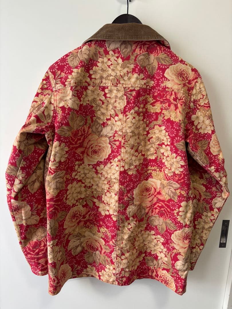 LL Bean Floral 花柄カバーオール バーンコートジャケットレディース