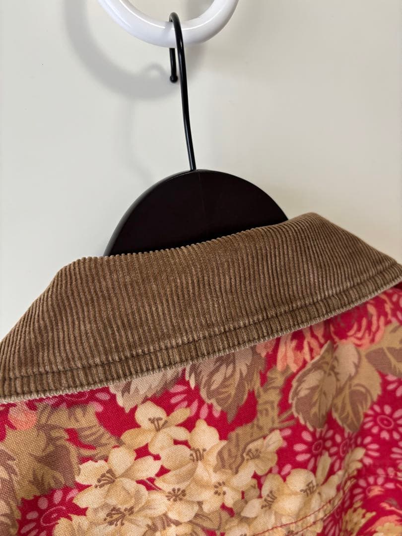 LL Bean Floral 花柄カバーオール バーンコートジャケットレディース