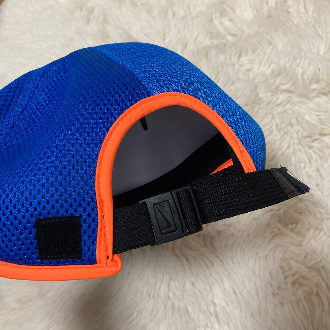【新品】希少品 NIKE TRAIL ナイキ トレイル メッシュキャップ ブルー