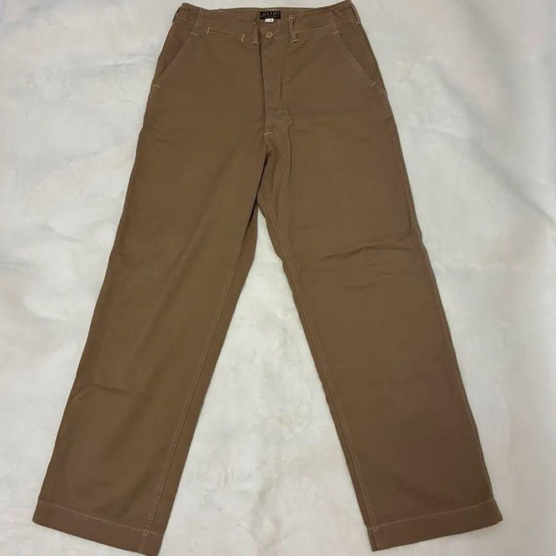 JELADO　41 Khaki Lastresort Chino Cloth M