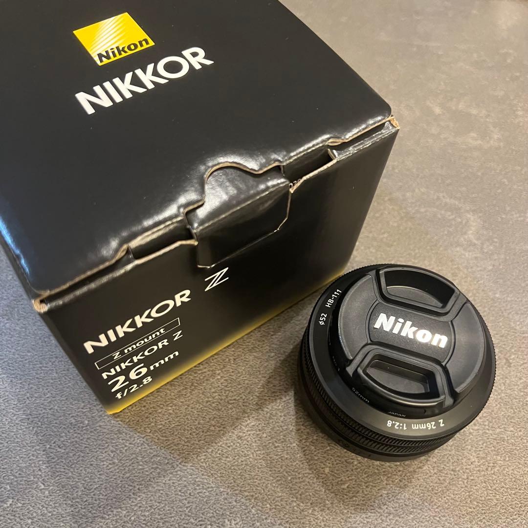 【おまけ付】Nikon NIKKOR Z26mm f2.8 ニコン 単焦点レンズ