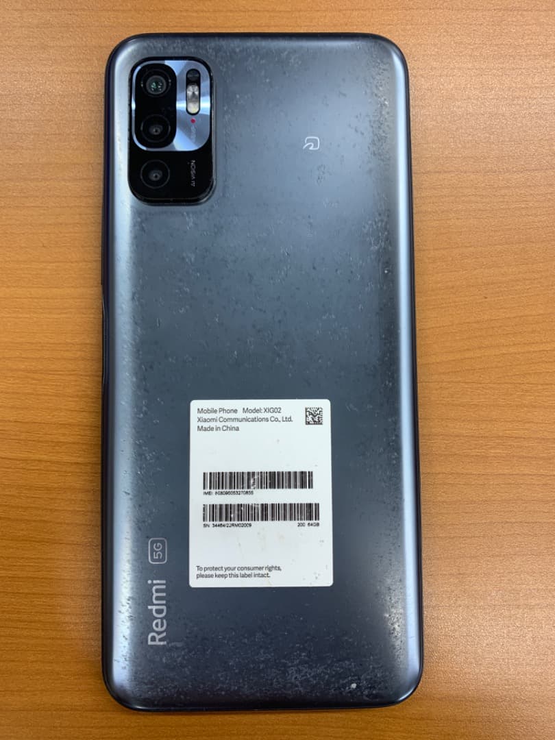 動作確認済 Xiaomi Redmi Note 10 JE 64GB ID H8
