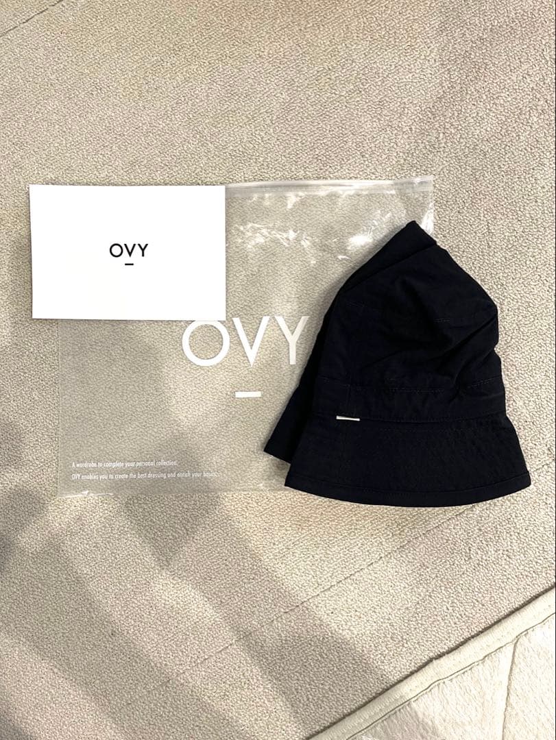 帽子 OVY Rip Stop Nylon Bucket Hat (black)