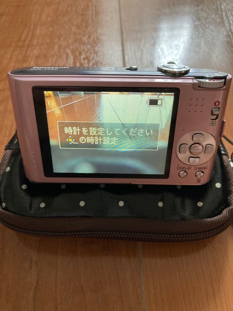 Panasonic LUMIX DMC-FX66 デジカメ ピンク 専用ケース付