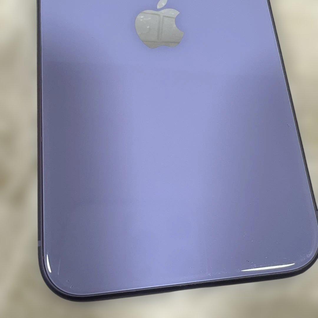 iphone11 128GB SIMフリー　バッテリー78% パープル