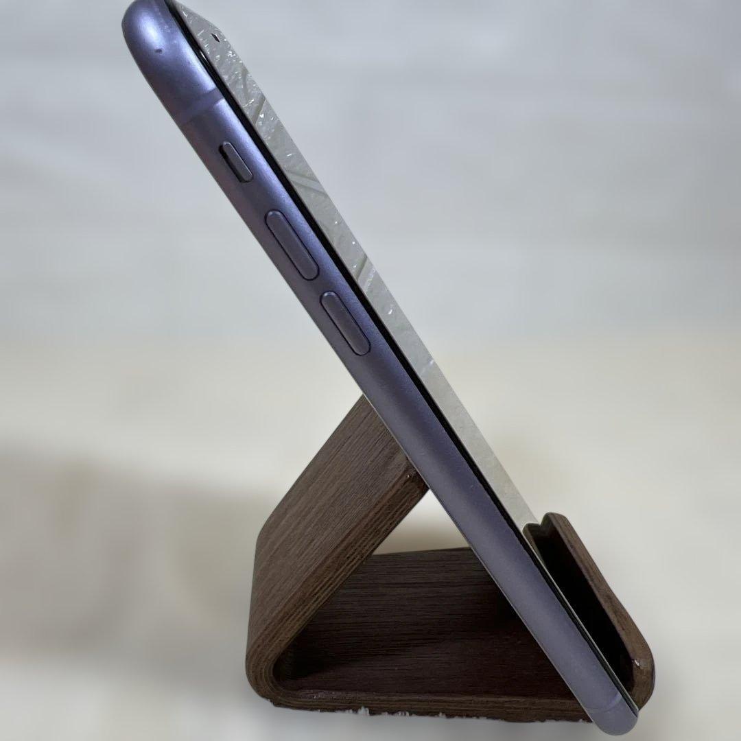 iphone11 128GB SIMフリー　バッテリー78% パープル