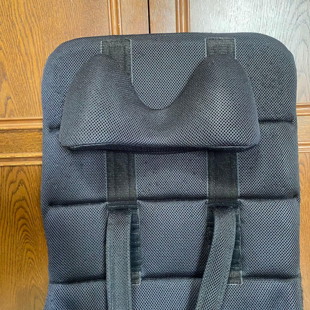 カーシート STD Mサイズ 障がい児 きさく工房 ブラック 車載用姿勢保持具