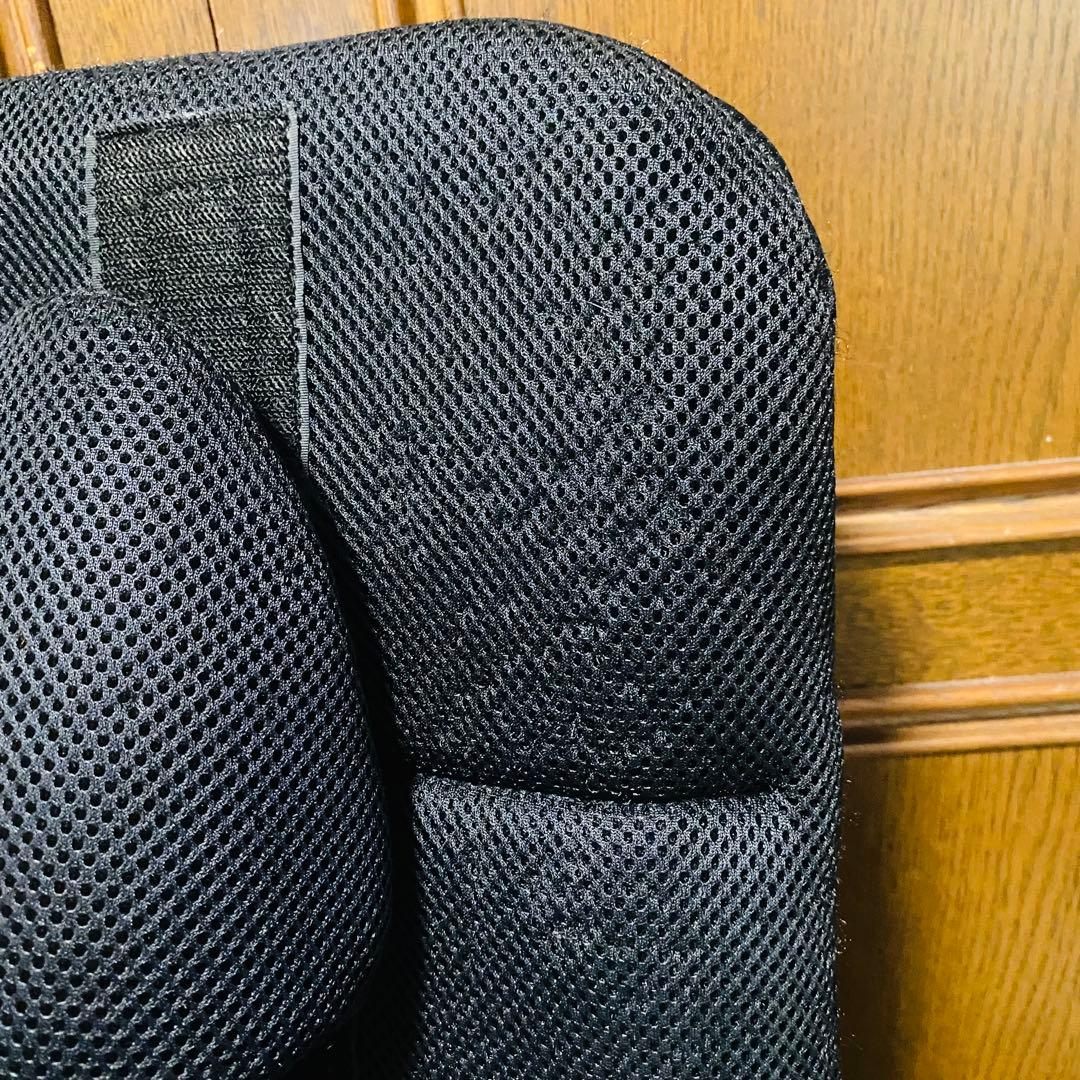 カーシート STD Mサイズ 障がい児 きさく工房 ブラック 車載用姿勢保持具