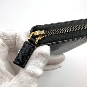 ◇プラダ◇2ML317/レザー/サフィアーノ/ラウンドファスナー/長財布