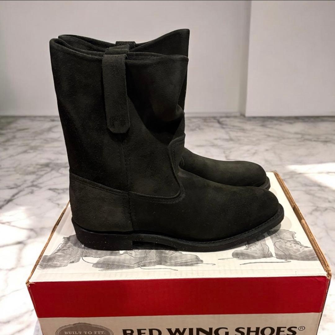 新品 ビームス別注 デッド レッドウィング スエード ペコス ブーツ 25.5